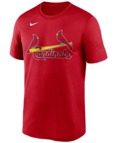 Shop Nike St. Louis Cardinals Men's Logo Legend T-shirt In Red