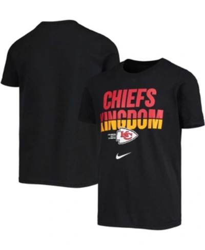 Youth Nike Red Kansas City Chiefs Logo T-Shirt