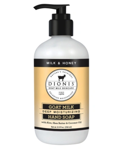 Shop Dionis Milk And Honey Goat Milk Hand Soap