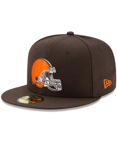Shop New Era Men's Cleveland Browns Omaha 59fifty Fitted Cap