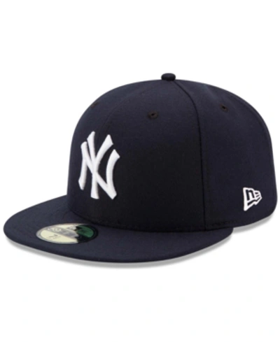 Shop New Era Men's Navy New York Yankees Game Authentic Collection On-field 59fifty Fitted Hat