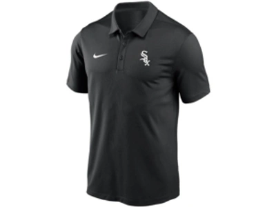 Shop Nike Men's Black Chicago White Sox Team Logo Franchise Performance Polo Shirt