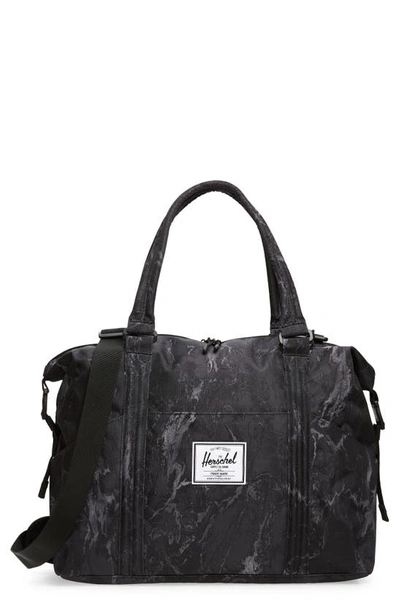 Shop Herschel Supply Co Strand Sprout Diaper Bag In Black Marble