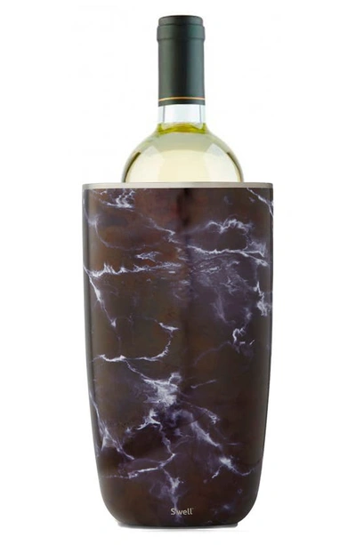 Shop S'well Black Marble Wine Chiller