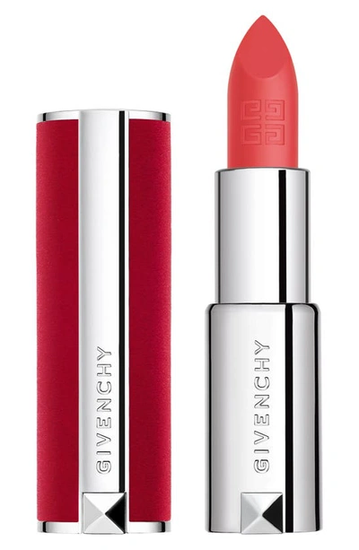 Shop Givenchy Le Rouge Deep Velvet Matte Lipstick In 33 Orange Sable