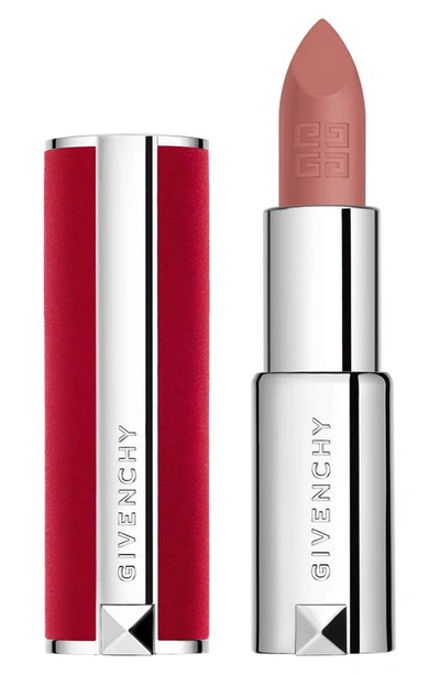 Shop Givenchy Le Rouge Deep Velvet Matte Lipstick In 10 Beige Nu