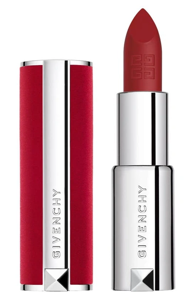 Givenchy Le Rouge Deep Velvet Matte Lipstick Refill In 37 Rogue Graine
