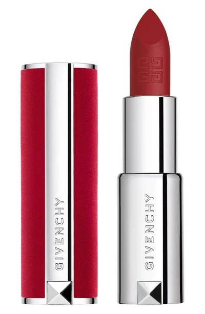 Givenchy Le Rouge Deep Velvet Matte Lipstick Refill In 37 Rouge Graine