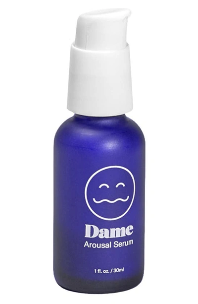 Shop Dame Products Arousal Serum, 1 oz In Blue