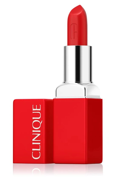 Shop Clinique Even Better Pop Lip Color Lipstick & Blush In 01 Red Hot
