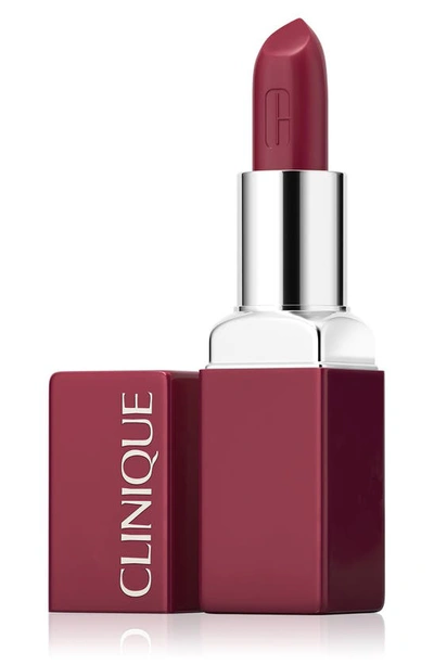 Shop Clinique Even Better Pop Lip Color Lipstick & Blush In 04 Red-y Or Not
