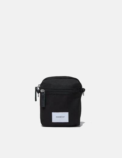 Shop Sandqvist Sixten Shoulder Bag In Black
