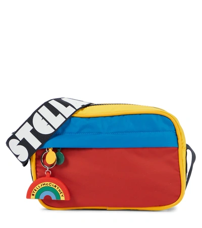 Shop Stella Mccartney Logo Shoulder Bag In Multicoloured