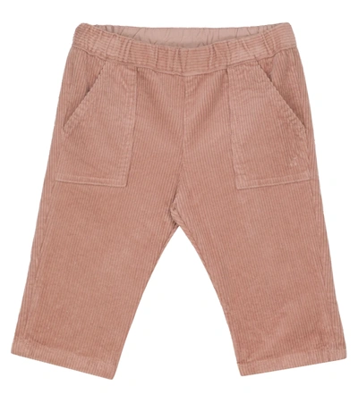 Shop Bonpoint Baby Thursday Corduroy Pants In Pink