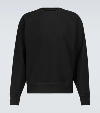 Shop Canada Goose Huron Crewneck Sweater In Black