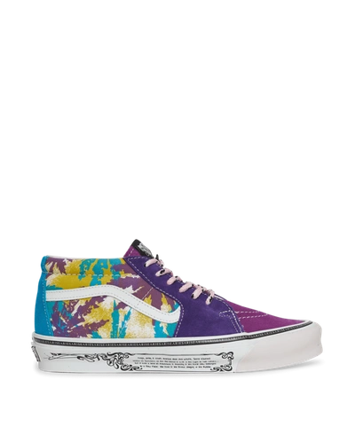 Shop Vans Aries Og Sk8-mid Lx Sneakers In Weed Bright