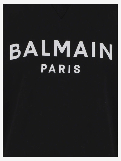 Shop Balmain Sweaters In Nero