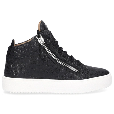 Shop Giuseppe Zanotti Sneakers Black Kriss