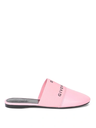 Shop Givenchy 4g Flat Mules In Pink