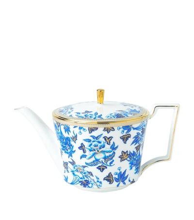 Shop Wedgwood Hibiscus Teapot (1l) In Multi