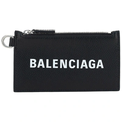 Shop Balenciaga Women's Wallet Genuine Leather Coin Case Holder Purse Card  Cash In Black