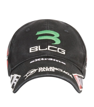 Shop Balenciaga Gamer Cap In Black