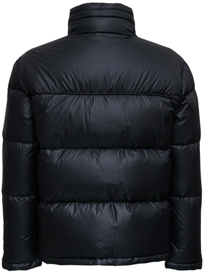 Shop Saint Laurent Doudoune Black Nylon Down Jacket
