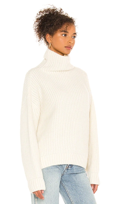 Shop Anine Bing Sydney Sweater In Ivory