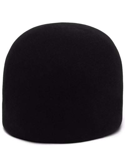 Shop Nina Ricci Wool-felt Hat In Schwarz