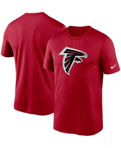 Shop Nike Men's Red Atlanta Falcons Logo Essential Legend Performance T-shirt