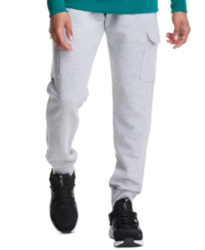Shop Champion Men's Powerblend Cargo Jogger Pants In Oxford