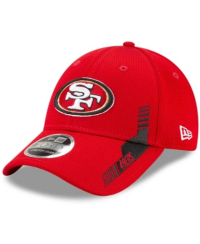 Shop New Era Men's Scarlet San Francisco 49ers 2021 Nfl Sideline Home 9forty Adjustable Hat