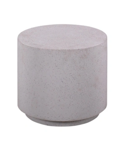 Tov Furniture Terrazzo Speckled Side Table In Gray