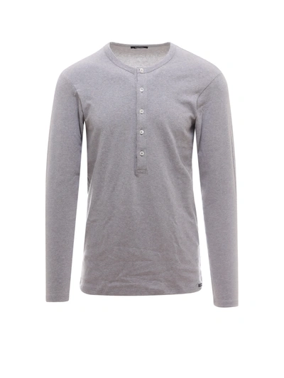 Shop Tom Ford T-shirt In Grey