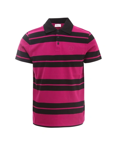 Shop Saint Laurent Polo Shirt In Pink