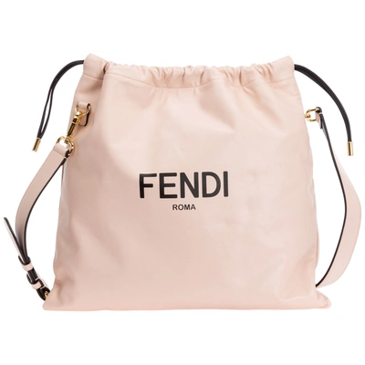 Shop Fendi Pack Medium Pouch Shoulder Bag In Pink