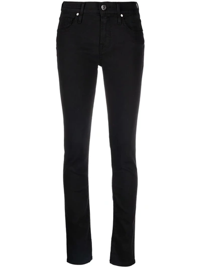 Jacob Cohen Kimberley Mid-rise Skinny Jeans In Black | ModeSens