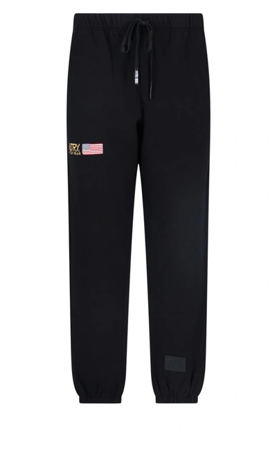 Shop Autry "gold Club" Track Pants In Black