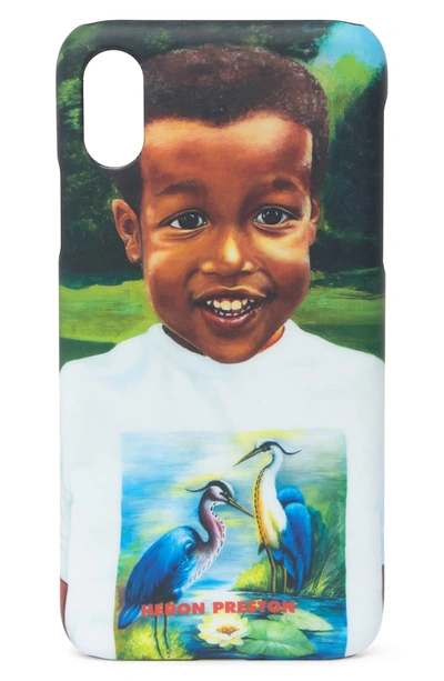 Shop Heron Preston Iphone Xs Baby Heron Phone Case In Multi