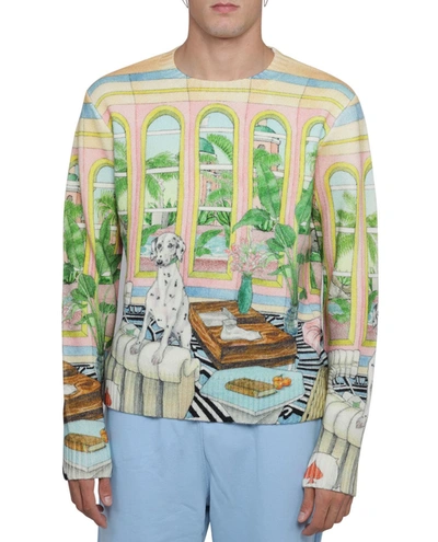 Shop Casablanca Multicoloured Sweater