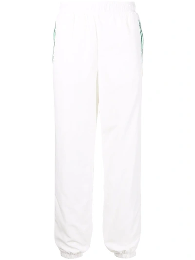 Shop Casablanca Logo-patch Track Pants In White