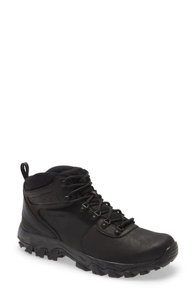 Shop Columbia Newton Ridge™ Plus Ii Waterproof Hiking Boot In Black Black