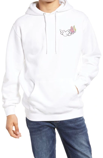 Shop Altru Peace Within Graphic Hoodie In White