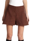 MARNI Moulinè Wool High-Waist Shorts
