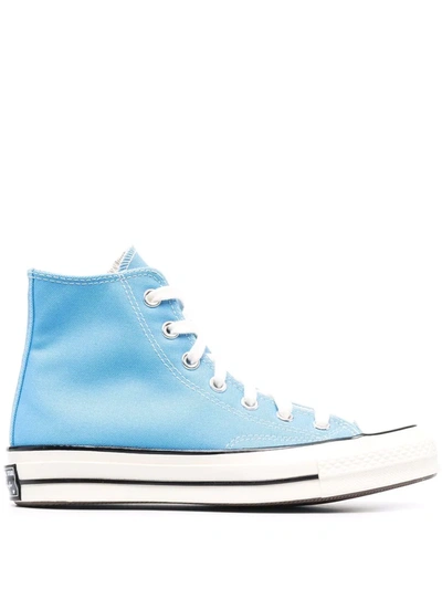 Shop Converse Chuck 70 High-top Sneakers In Blue