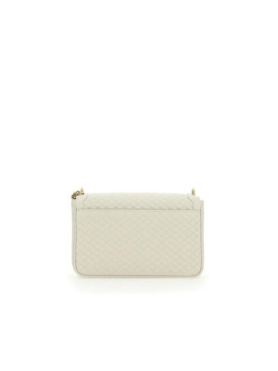 Shop Saint Laurent Satchel & Cross Body In Crema Soft