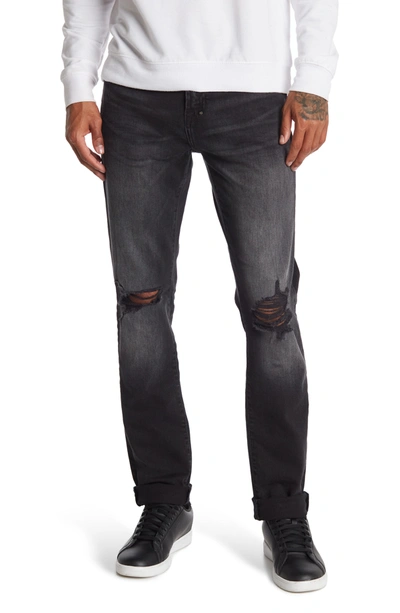 Shop Prps Barnwell Distressed Denim Jeans In Obsidian