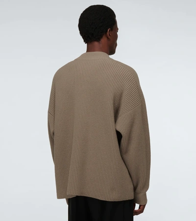 Shop The Row Dareno Wool And Cashmere Sweater In Beige