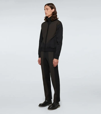 Shop Bottega Veneta Zipped Technical Jacket In Black