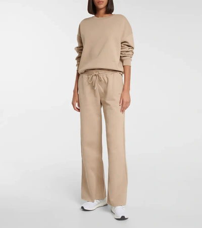 Shop Frame Cotton-blend Sweatshirt In Brown